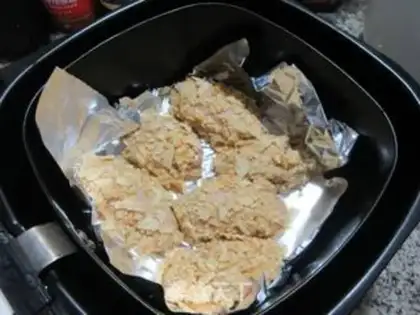Make Potato chicken wings step 12