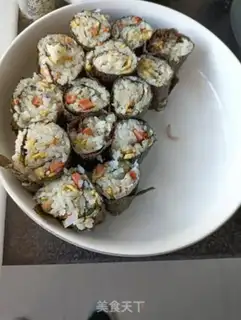 Make Fried sushi step 3