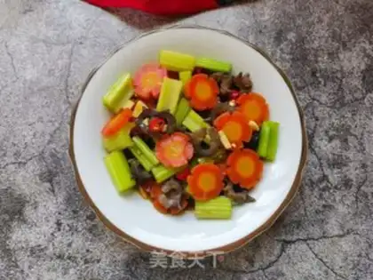 Make Carrot celery with sea cucumber step 10