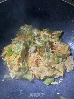 Make Pepper fried eggs step 4