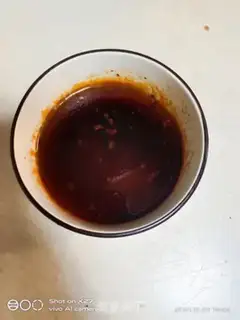 Make Sausage fried doll food step 2