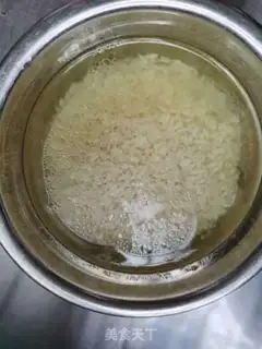 Make The meat radish rice step 1
