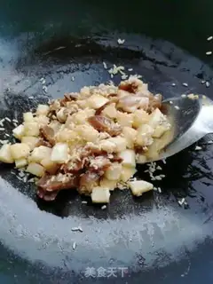 Make The meat radish rice step 6