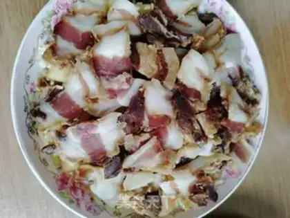 Make The meat radish rice step 8