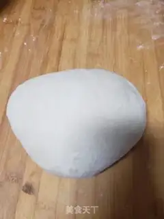 Make Powdered pork puffy buns step 8