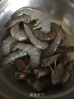 Make Spicy shrimp step 0
