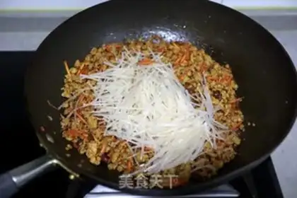 Make Porridge pork and choreographers step 6