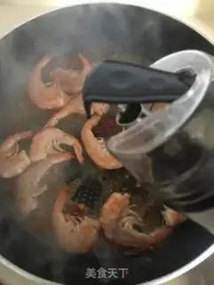 Make Spicy shrimp step 4