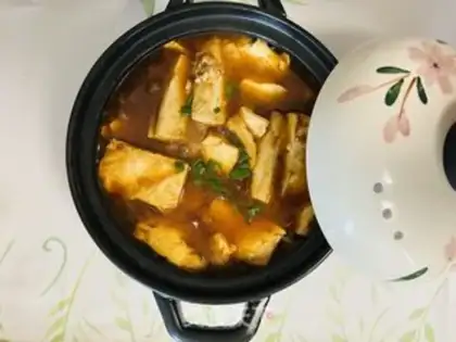 Make Sandpot tofu step 15