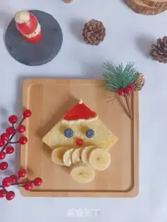 Make Santa toast step 4