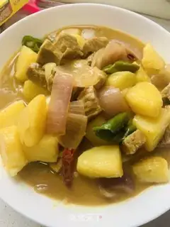 Make Curry beef stew potatoes step 6