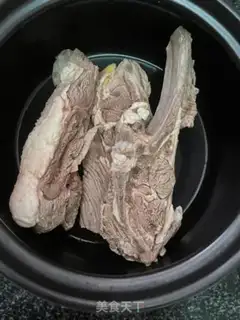 Make The radish lamb soup step 2