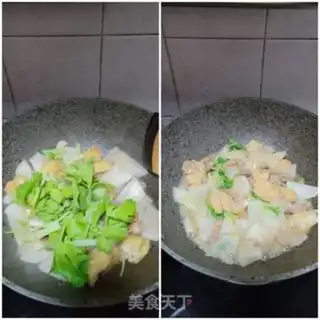 Make Meatloaf, tofu, white radish step 10