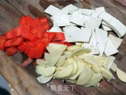 Make Orchids, soy sauce step 1