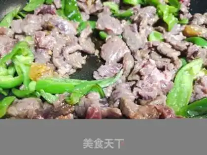 Make Pepper beef step 3