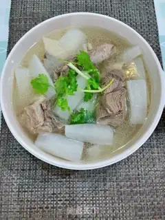 Make The radish lamb soup step 10