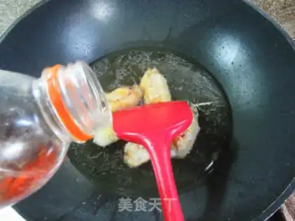 Make Four seasons of bean wings step 4