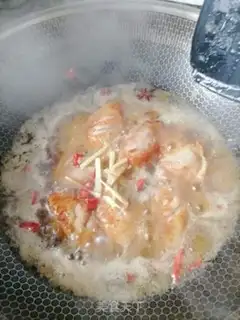 Make Red chicken wings step 4