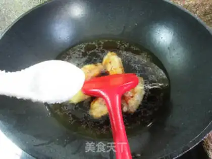 Make Four seasons of bean wings step 7
