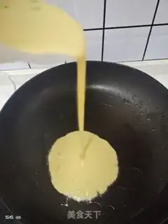 Make Onion eggcake step 7