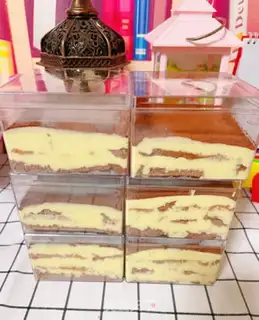 Make Cake Tiramisu step 15