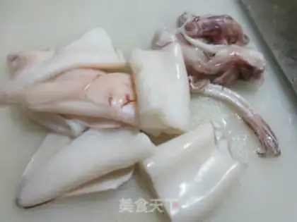 Make Squids burn chicken wings step 1