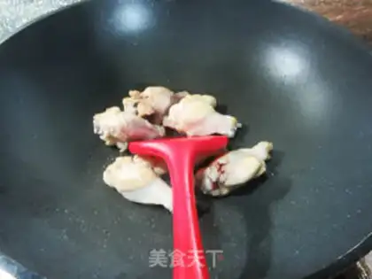 Make Squids burn chicken wings step 2