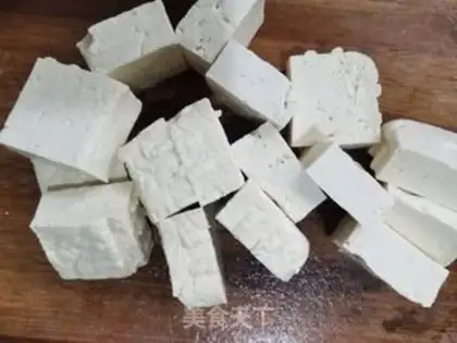 Make Puffy tofu step 1