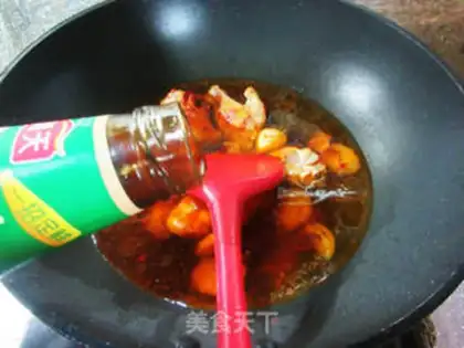 Make Squids burn chicken wings step 6