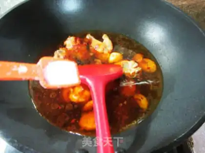 Make Squids burn chicken wings step 7