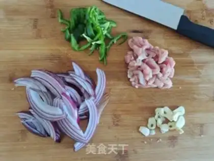 Make Beef oatmeal step 2