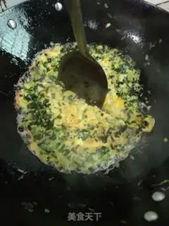 Make Garlic onion fried eggs step 8
