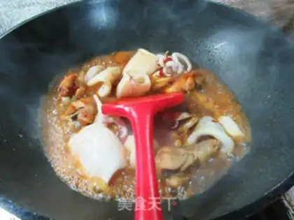 Make Squids burn chicken wings step 11