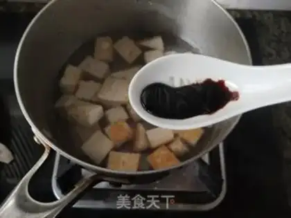 Make Shrimp tofu step 2
