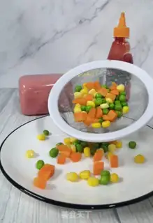Make Ham pizza step 1