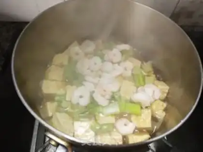 Make Shrimp tofu step 8