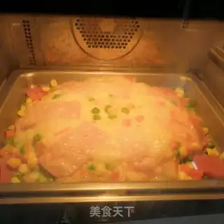 Make Ham pizza step 7