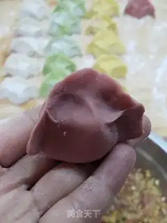 Make Pork, shrimp, cabbage step 10