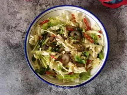 Make The cabbage and the sea cucumber step 8