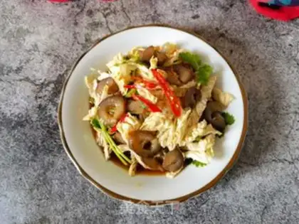 Make The cabbage and the sea cucumber step 10