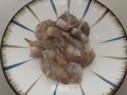Make Peaches shrimp step 0