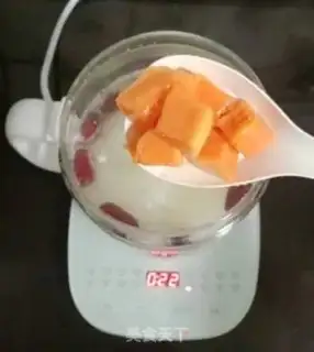 Make The papaya silver ear soup step 9