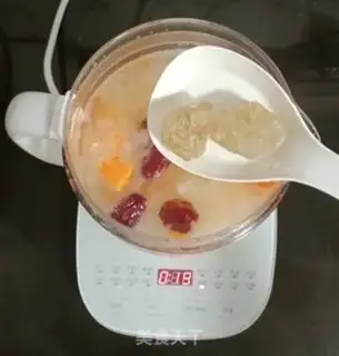 Make The papaya silver ear soup step 10