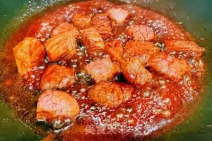 Make Pumpkin taco-head beef stew step 7