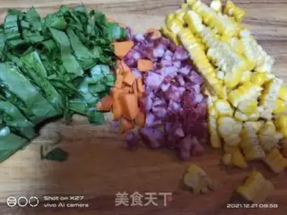 Make Sausage corn fried rice step 0