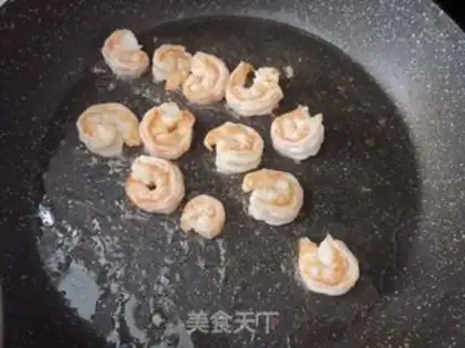 Make Peaches shrimp step 4