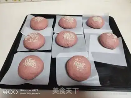 Make Sesame red bread step 6