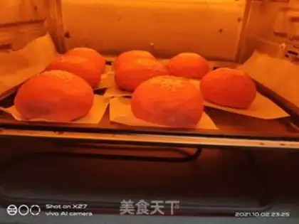 Make Sesame red bread step 8
