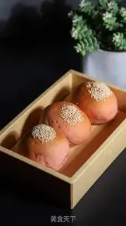 Make Sesame red bread step 9