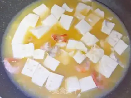 Make Shrimp tofu step 5